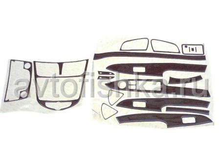 Hyundai Solaris (2010-) накладки под дерево в салоне автомобиля