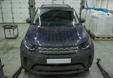 Land Rover Discovery 5 поколение 2017 - 2021 Рейлинги серебристые для Land Rover Discovery 5.