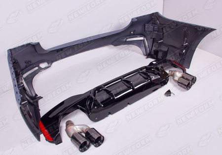 BMW 5 серия G30/G31 2016 - 2020 комплект рестайлинга М5 для переделки черныые насадки