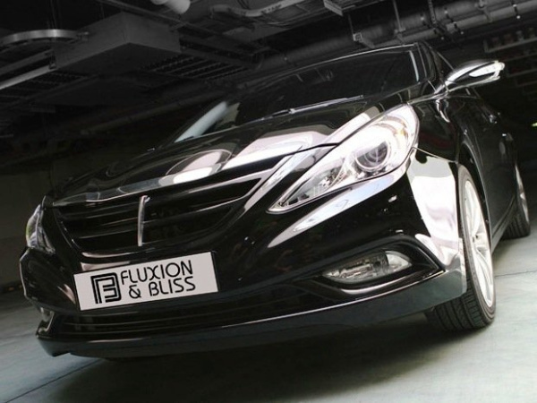 Hyundai Sonata YF (10-) решетка радиатора под покраску, дизайн FNB