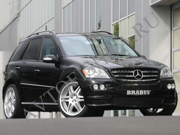 Mercedes ML-Class W164 (05-08) Накладка BRABUS на передний бампер