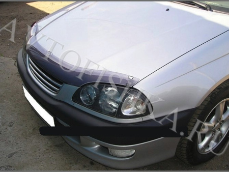 Дефлектор капота прозрачный Toyota Avensis 1998-2002