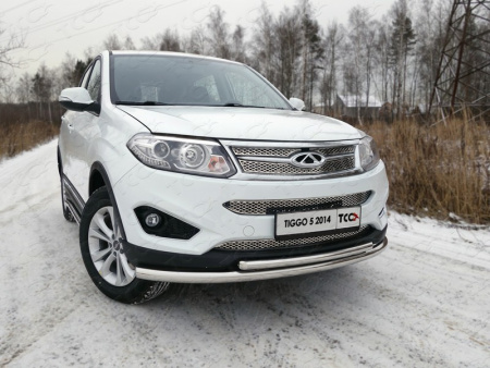 Chery Tiggo 5 (14–16) Решетка радиатора верхняя (лист)