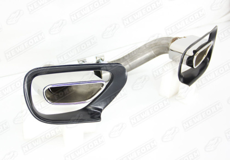 BMW X5 E70 2006 - 2010 Насадки на глушитель с накладками