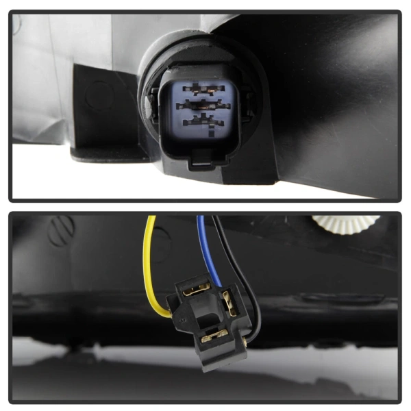 Ford Focus 1 (2000-2004) передние фары хромированные штатные