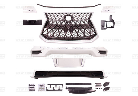 Lexus LX 570 (2 рестайлинг) 2015 - н.в.  Обвес TRD Superior полный комплект белый перламутр