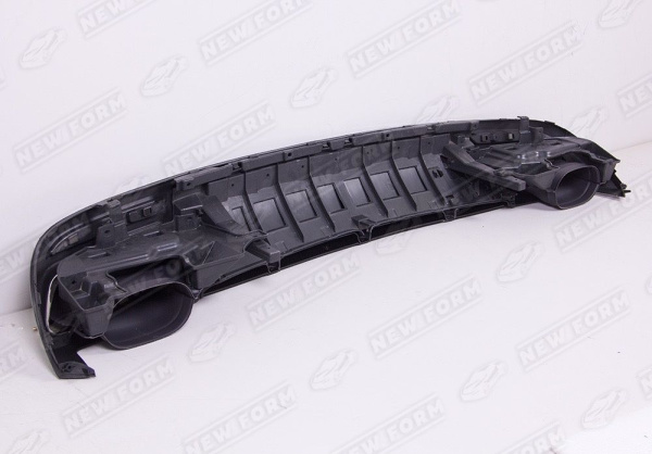 Mercedes-Benz S-Klasse C217 рестайлинг 2017 - н.в. Диффузор с насадками 6.3S AMG хром