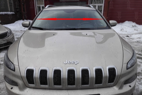 Jeep Cherokee (14–) Дефлектор лобового стекла