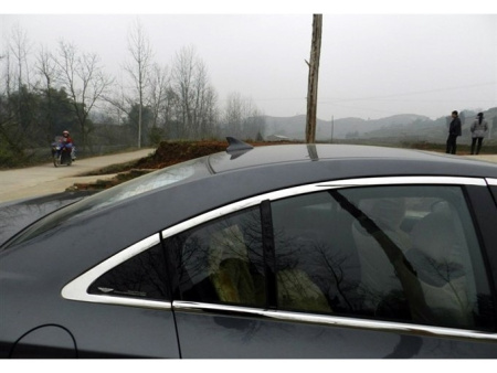 Chevrolet Cruze (2008-) наружние молдинги окон дверей из нержавеющей стали, комплект 14 предметов