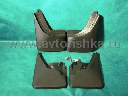 Hummer H3 (05-) грязезащитные щитки - брызговики, GM, комплект 4 шт.