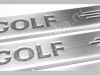 Volkswagen Golf 4 (1998-2004) накладки на пороги из нержавеющей стали, 4 шт.