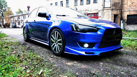 Mitsubishi Lancer X (07 – 10)  тюнинг комплект (обвес) ZODIAQ DESIGN