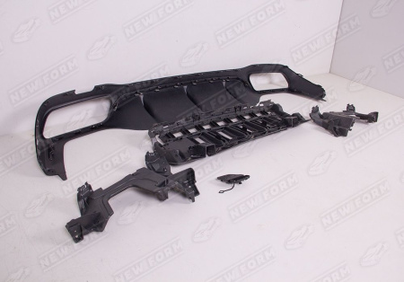 Mercedes-Benz E-Klasse W213 2016 - 2020 Диффузор заднего бампера 6.3 AMG