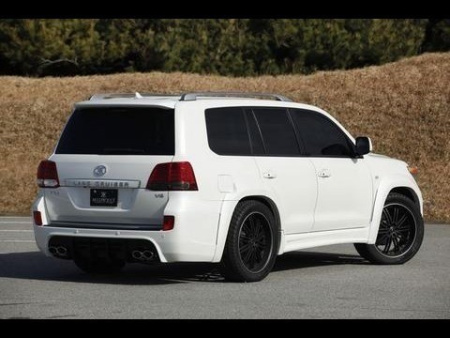 Toyota Land Cruiser 200 (08-) фонари задние светодиодные красно-тонированные, дизайн "MidWest", комплект лев.+прав.