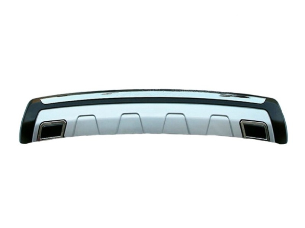 Mitsubishi Outlander (12–13) Накладка на задний бампер