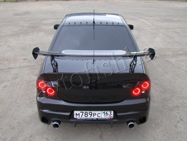 Mitsubishi Lancer 9 (03-07) модульные задние фонари (стопы) HELLA