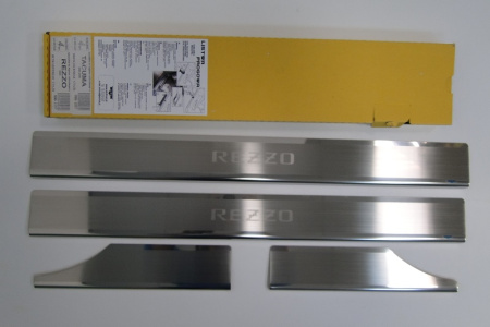 Chevrolet Rezzo (04-) накладки на внутренние пороги, к-кт 4шт.