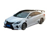 Hyundai Sonata YF (10-15) аэродинамический спортивный обвес EX дизайн
