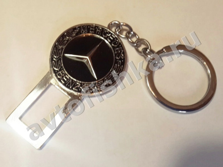 Брелок вставка в замок ремня безопасности с логотипом Mercedes Benz