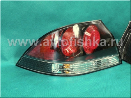 Mitsubishi Lancer 9 (03-07) фонари задние карбоновые, дизайн Toyota Altezza, комплект 2 шт.