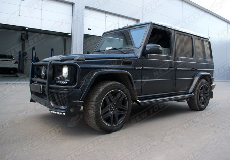 Mercedes-Benz G-Klasse W463 1990 - 2018 Пороги черные