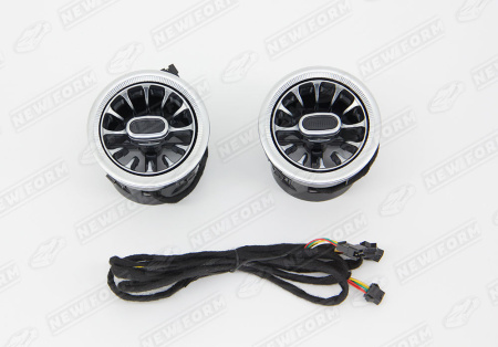 Mercedes-Benz S-Klasse W222 2013 - 2017 Воздуховоды вентиляции и отопления салона задние