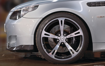 BMW E60 (03-07) накладка переднего бампера AC Schnitzer