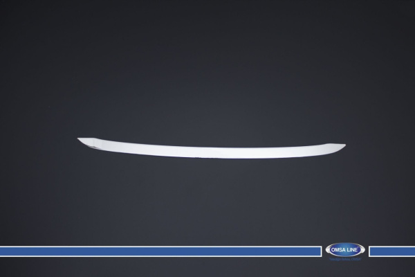 Hyundai Solaris (10–) Накладка на нижнюю кромку крышки багажника, нерж., 1 часть, седан