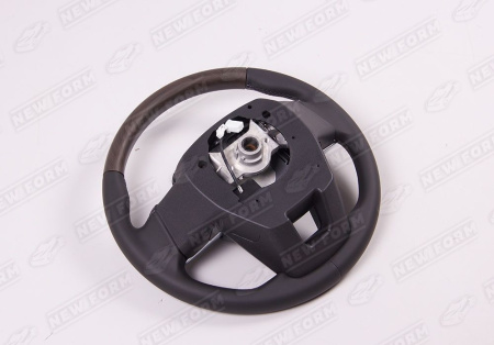 Toyota Land Cruiser LC 200 (1 рестайлинг) 2012 - 2015 Руль GR коричневое дерево