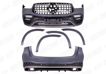 Mercedes-Benz GLE-Klasse V167 рестайлинг 2023 - н.в. Обвес 6.3 AMG полный