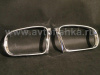 Mercedes W220 S-class хромированные рамки боковых зеркал, комплект 2 шт.