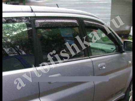 Дефлекторы боковых окон EGR тeмные 4 части Honda HR-V 1999-2005