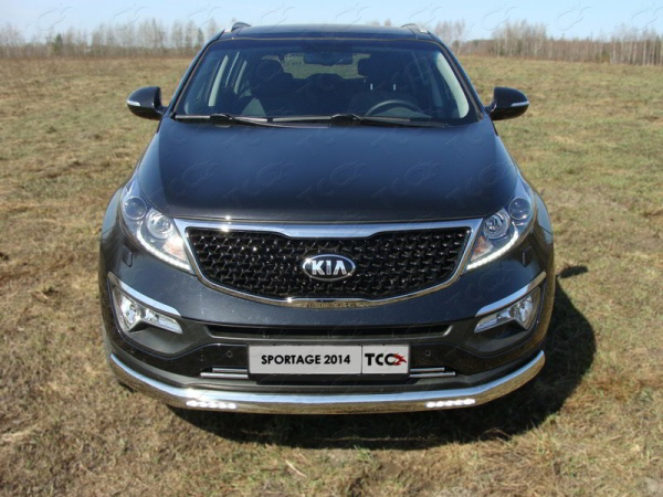 Kia Sportage (10–/14–) Решетка радиатора 16 мм