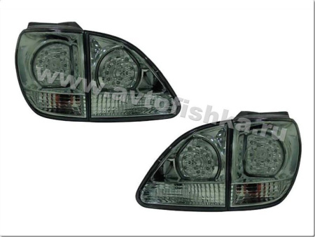 Lexus RX300 (97-03) фонари задние светодиодные тонированные, комплект 2 шт.
