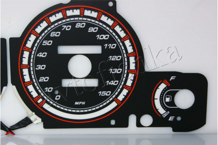 Honda Prelude V светодиодные шкалы (циферблаты) на панель приборов