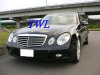 Mercedes E W211 (02-06) фары передние линзовые хромированные, дизайн Mercedes W211 с 2007 г., с моторами электрокорректора, комплект 2 шт.