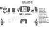 Декоративные накладки салона Ford F-150 1997-1998 базовый набор, с подлокотником, 21 элементов.