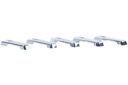 Mercedes G-class W463 (90-02) накладки на ручки дверей хромировнные, комплект 5 шт.