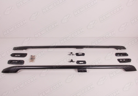 Toyota Land Cruiser LC 200 2007 - 2012 Рейлинги черные