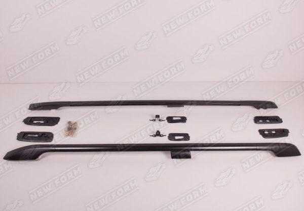 Toyota Land Cruiser LC 200 2007 - 2012 Рейлинги черные