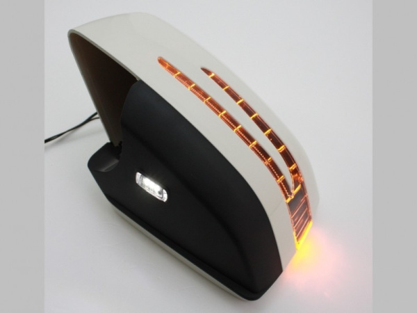 Mercedes ML W166 (2012-) корпуса боковых зеркал под покраску, со светодиодными поворотниками и подсветкой Welcome, дизайн SL-class, комплект 2 шт.