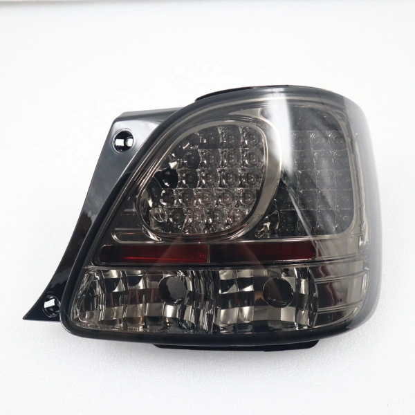 Lexus GS300, GS430 (97-04) фонари задние черные, дизайн под светодиоды, комплект лев.+прав.