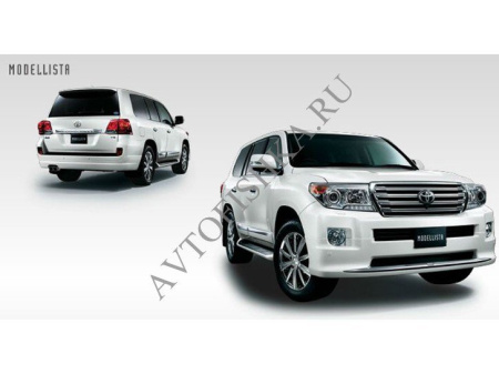 Toyota LAND CRUISER 200 (07-11) Накладка MODELLISTA на задний бампер