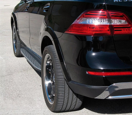 Mercedes ML-Class W166 (11-) Расширители арок AMG на кузов ML63 AMG (комплект, 8 частей)