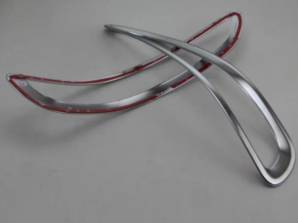 Kia Sportage (16–) Окантовка на задние противотуманные фары, хром