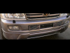 Toyota Land Cruiser 100 (03-07) решетки переднего бампера из нержавеющей стали, вставки, комплект 2 шт.