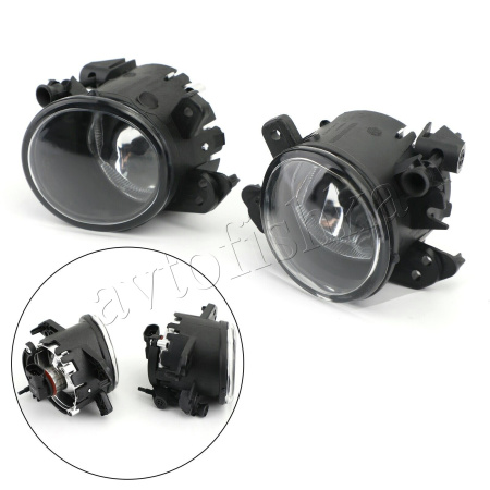 Mercedes W164 ML (05-12), W169, W219, W245, W204 передние противотуманные фары, комплект 2 шт.