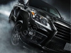 Lexus LX570 (12-15) светодиодные противотуманные фары с корпусом