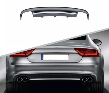 Диффузор S7 в бампер для Audi A7 2012-2015