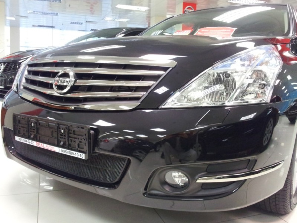 Nissan Teana (08–) Защита радиатора, чёрная